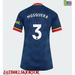 Arsenal Cristhian Mosquera #3 Bortatröja Dam 2026-27 Kortärmad